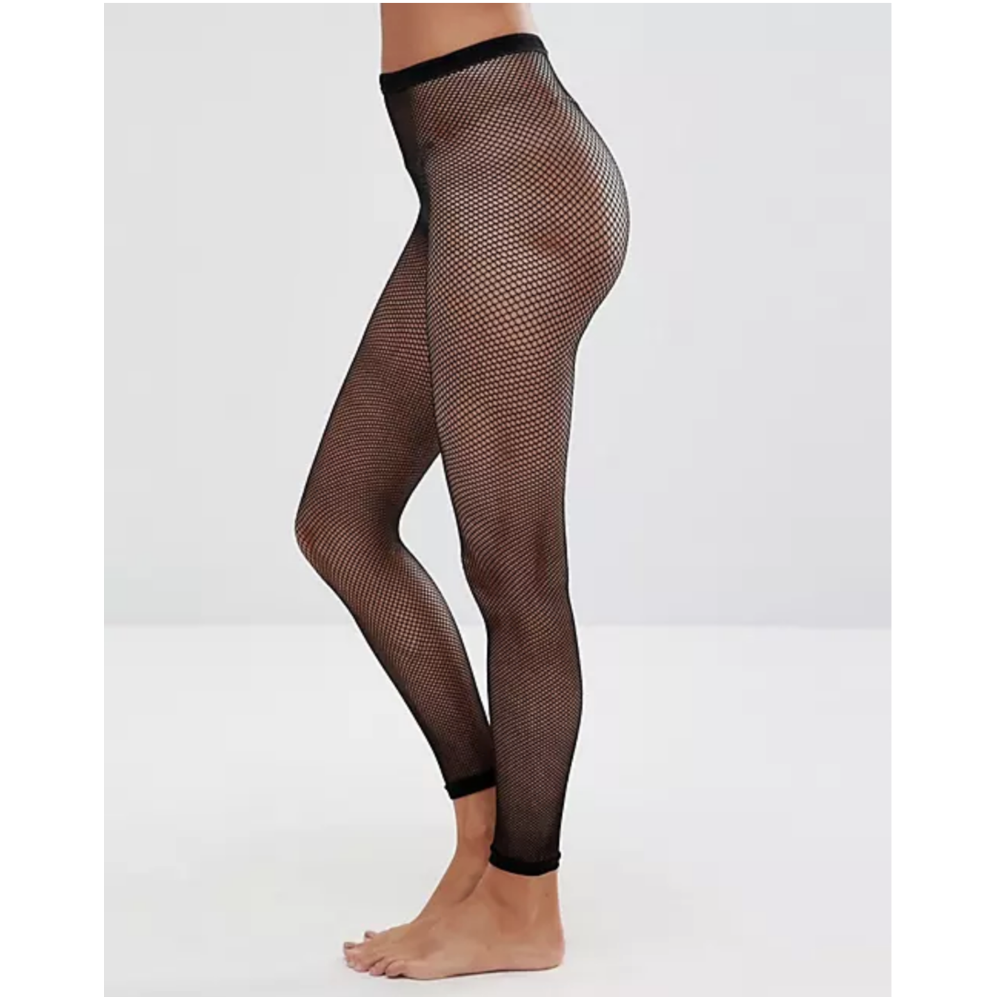 Footless Fishnet Stockings Black CK Dancewear